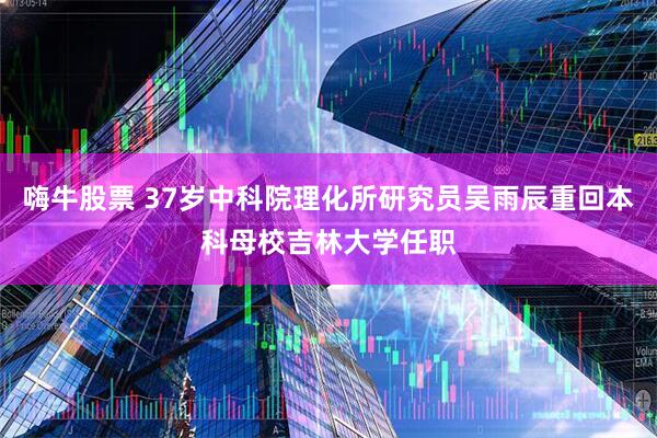嗨牛股票 37岁中科院理化所研究员吴雨辰重回本科母校吉林大学任职